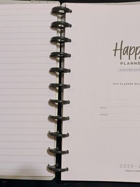 Happy Planner Teacher Edition Planner - 2025-2026 Brand New